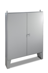 NEMA 12 Double Door Enclosure - left